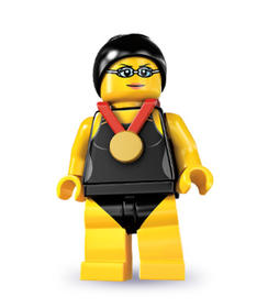 Minifigura 7. sorozat - Úszóbajnok