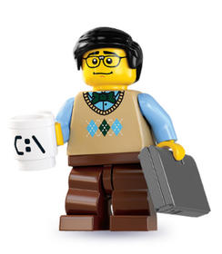 Minifigura 7. sorozat - Programozó