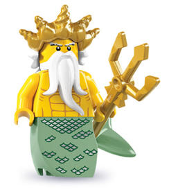 Minifigura 7. sorozat - Óceánkirály