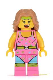 Minifigura 5. sorozat- Fitnesz edző (kieg.nélkül)