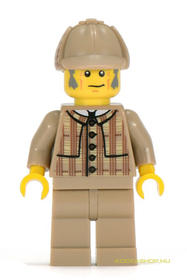 Minifigura 5. sorozat- Detektív (kieg.nélkül)