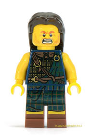 LEGO Minifigura 6. sorozat - Felföldi harcos (kieg.nélkül)