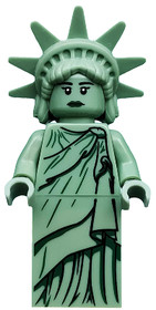 LEGO Minifigura 6. sorozat - Szabadság szobor