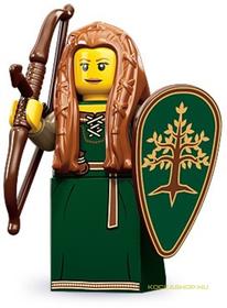 Minifigura 9. sorozat - Erdei harcos lány