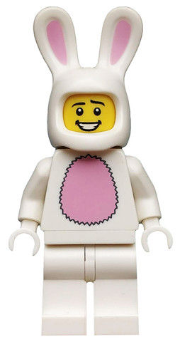 LEGO® Minifigurák col099 - Nyusziruhás fiú - kiegészítő nélkül