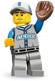 Minifigura 10. sorozat - Baseball játékos