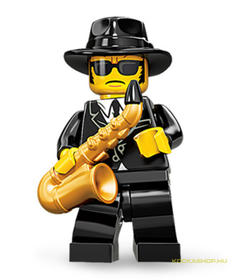 Minifigura 11. sorozat - Szaxofonos