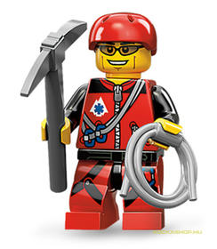 Minifigura 11. sorozat - Hegymászó
