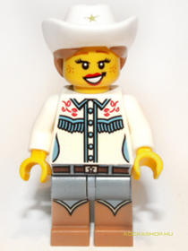 LEGO Minifigura 8. sorozat - Tehenészlány (kieg.nélkül)