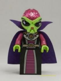 LEGO Minifigura 8. sorozat - Gaz idegen úrnő (kieg.nélkül)