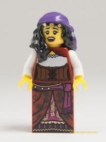 Minifigura 9. sorozat - Jósnő (kieg.nélkül)