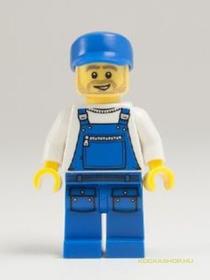 Minifigura 9. sorozat - Vízvezeték szerelő (kieg.nélkül)