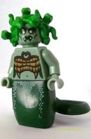 Minifigura 10. sorozat - Medúza (kieg.nélkül)
