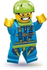 Minifigura 10. sorozat - Ejtőernyős (kieg.nélkül)