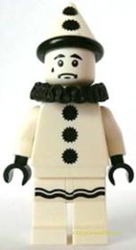 Minifigura 10. sorozat - Szomorú bohóc (kieg.nélkül)