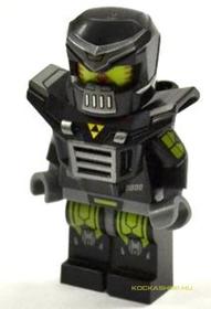 Minifigura 11. sorozat - Gonosz csatagép (kieg.nélkül)