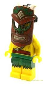 Minifigura 11. sorozat - Tiki harcos (kieg.nélkül)