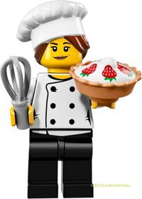 Minifigura 17. sorozat - Gourmet séf 
