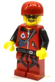 Minifigura 11. sorozat - Hegymászó (kieg.nélkül)