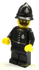 Minifigura 11. sorozat - Bobby rendőr (kieg.nélkül)