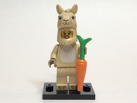 Minifigura 20. sorozat - Láma jelmezes lány