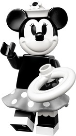 Fekete-fehér Minnie Egér