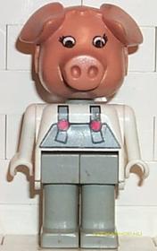 Fabuland Malac figura 7, használt