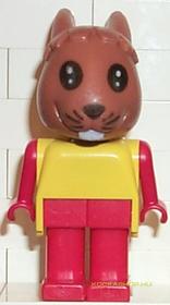 Fabuland Nyuszi figura 1, használt