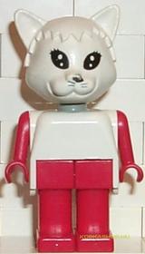 Fabuland Cica figura 3, használt