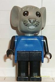 Fabuland egér 4. minifigura