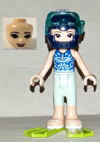 Friends Emma - Swimsuit with Flippers