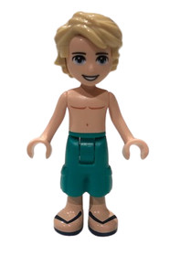 Friends Mason - Dark Turquoise Shorts, Shirtless