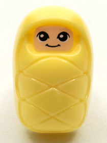 Baby / Infant - with Stud Holder on Back with Smiling Face and Large Eyes Pattern (Baby Sophie)