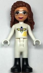Friends Olivia - White Bee Suit and Black Boots