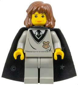 Hermione Granger - Roxfort öltözet, Fekete köpeny csillagokkal