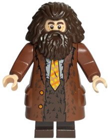 Rubeus Hagrid - Vörösbarna kabát gombokkal