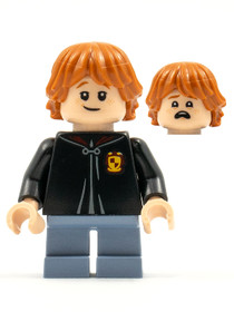 Ron Weasley - Fekete Griffendél köpeny, Homokkék nadrág 