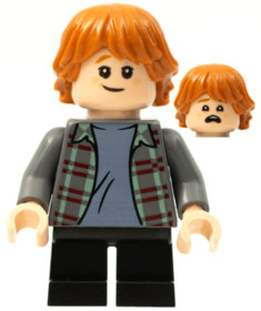 Ron Weasley - Kockás ing, Fekete nadrág
