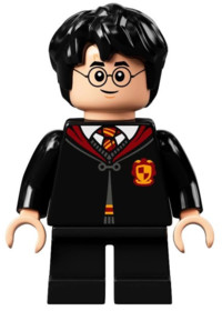 Harry Potter - Griffendéles köpeny, Pulóver, Ing és Nyakkendő, Fekete nadrág