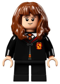 Hermione Granger - Griffendéles köpeny, Pulóver, Ing és Nyakkendő, Fekete nadrág