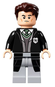 Tom Riddle - Hosszú fekete Roxfrot köpeny és mellény, Világos kékesszürke nadrág