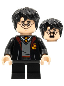 Harry Potter - Nyitott Griffendél köpeny, Pulóver, Ing és Nyakkendő, Fekete nadrág