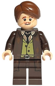 Professor Remus Lupin - Dark Brown Jacket, Olive Green Vest