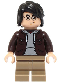 Harry Potter - Sötétbarna nyitott kabát, Sötétbarna nadrág