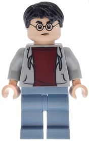 Harry Potter sötét kékesszürke  pulóverben