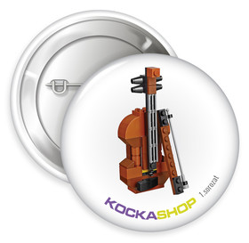 Kockashop kitűző 1.sorozat - Hegedű