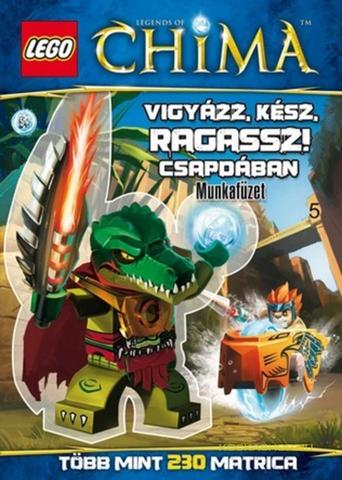 LEGO® Seasonal LAS201 - Chima matricás füzet - Csapdában
