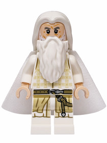 Fehér Gandalf nyomtatott lábakkal