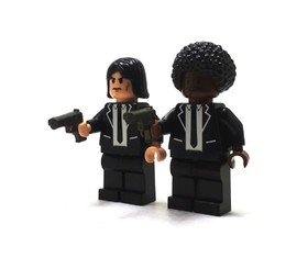 BRICKKIT Ponyvaregény Figuracsomag - Jules Winnfield & Vincent Vega