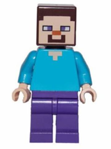 LEGO® Minifigurák min009 - Steve (Minecraft)